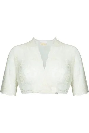 Trachtenland Dirndlbluse Pierre Marcel Transparente Damen Dirndlbluse Marie - Verkäufer: