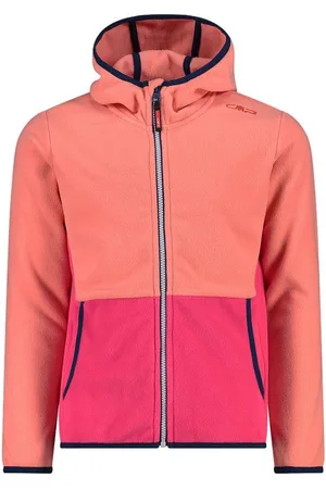 CMP Fleecejacke Kid G Jacket Fix Hood mit Kapuze und Seitentaschen - Verkäufer: bonvenon