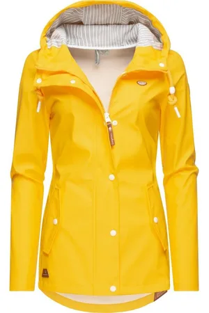 Ragwear Regenjacke YM-Marge stylische Übergangsjacke mit großer Kapuze