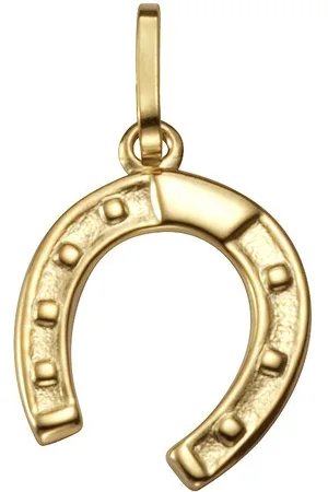 Firetti Kettenanhänger Schmuck Geschenk Gold 333 Halsschmuck Anhänger für Halskette Hufeisen
