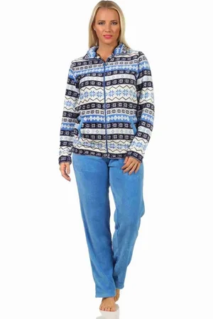Normann Relaxanzug Damen Hausanzug aus Coralfleece in wunderschöner winterlichen Optik - Verkäufer: Fairway