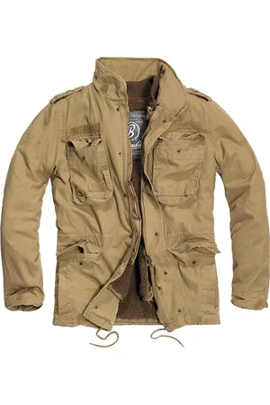 Brandit Parka Warme Winter Jacke Parka Feldjacke M65 teddyfell GIANT Baumwolle 2 in1 - Verkäufer: fashion-victim-style