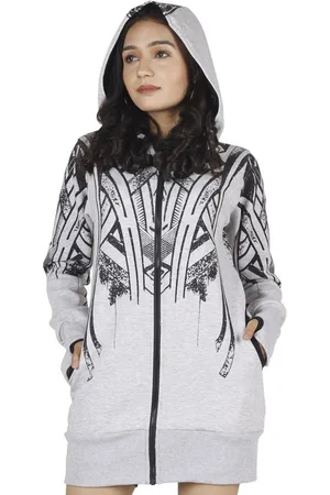 GURU-SHOP Langjacke Goa Festival Jacke mit Tribal Print, Jacke mit.. alternative Bekleidung - Verkäufer: