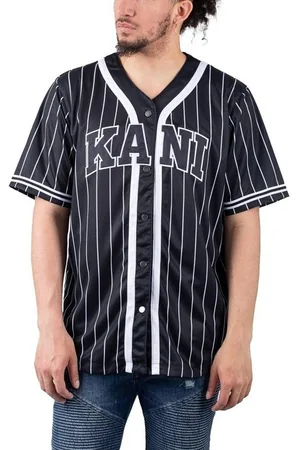 Karl Kani Funktionsshirt Serif Pinstripe Baseball Jersey - Verkäufer: Sport Klingenmaier