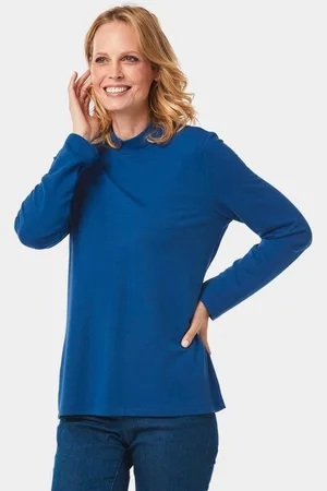 GOLDNER Langarmshirt Stehkragenshirt mit Langarm - Verkäufer: