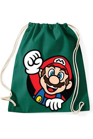 Blondie & Brownie Turnbeutel aus Baumwolle Mario Faut Retro Konsole Gaming - Verkäufer: Hubihu