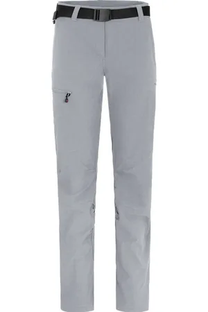 Bergson Outdoorhose HYDRYS Damen Wanderhose, vielseitig, pflegeleicht, Kurzgrößen, hellgrau - Verkäufer: