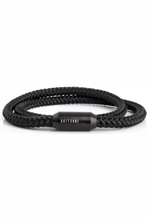 Akitsune Armband Mare Nylon Bracelet Mattschwarz - Schwarz 21 cm - Verkäufer: Blackskies