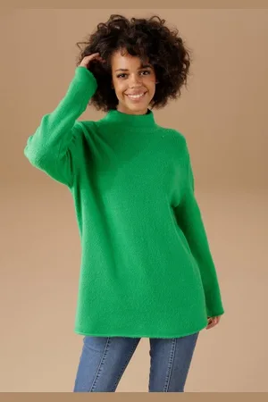 Aniston Strickpullover mit Stehkragen