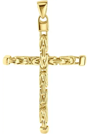Firetti Kettenanhänger Schmuck Geschenk Silber 925 Halsschmuck Anhänger Kreuz, Made in Germany