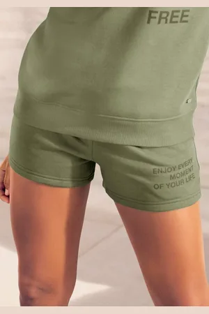 Buffalo Sweatshorts mit Statement Druck, Loungewear