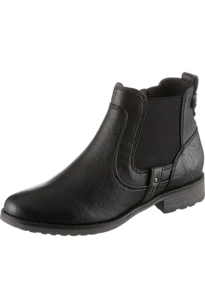 Mustang Chelseaboots, Schlupfstiefel, Stiefelette, Business Schuh in aktueller Used-Optik