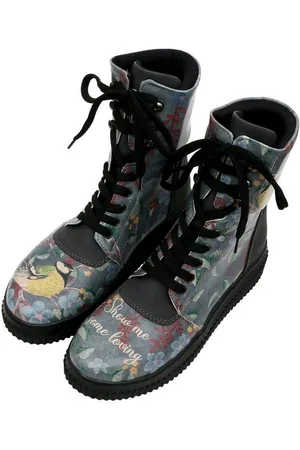 Dogo Future Boots Show Me Some Loving Damen Boots / Female Schnürboots Vegan