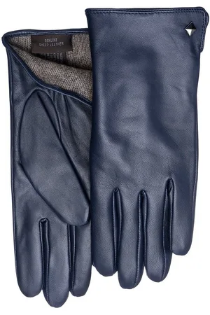 Pearlwood Lederhandschuhe Meg dekorativer Rockstud - elastischer Bund - Seitenschlitz