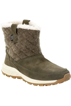 Jack Wolfskin QUEENSTOWN TEXAPORE BOOT W Schlupfboots Winterboots, Snowboots, Winterschuhe, wasserdicht und gefüttert