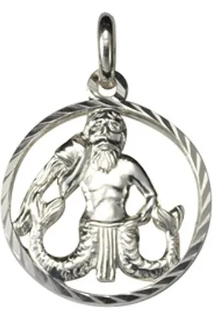vivance collection Kettenanhänger 925/- Sterling Silber Sternzeichen Wassermann