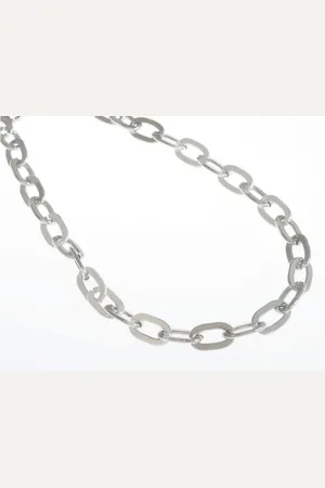 Firetti Edelstahlkette Schmuck Geschenk Ankerkettengliederung, 5 mm breit, Made in Germany
