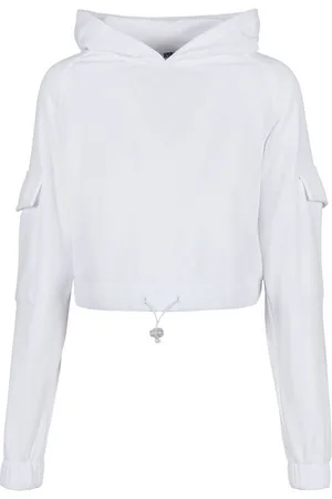 Urban classics Kapuzenpullover Damen Ladies Short Worker Hoody (1-tlg)