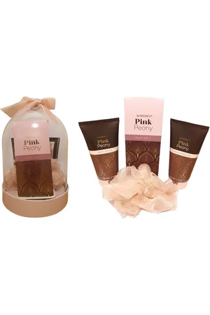 Spectrum Pflege-Geschenkbox Geschenkset Wellness in Glocke SPA 4 tlg. Sweet Glow, 4-tlg. - Verkäufer: allseller3000