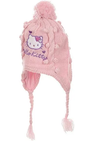 Hello Kitty Strickmütze Babymütze 6-12 Monate mit Jersey Futter - Verkäufer: Starkids Licensed Brands and more