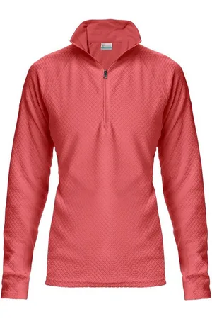 Columbia Strickfleece-Pullover Glacial™ IV Print 1/2 Zip mit aufgesticktem Schriftzug am Arm - Verkäufer: bonvenon