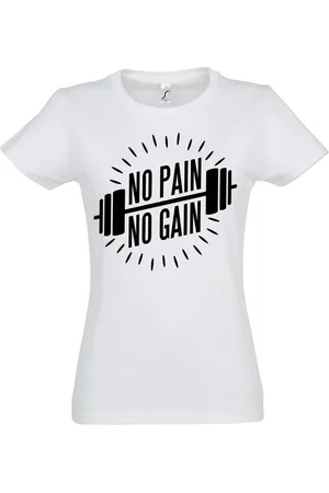 Youth Designz T-Shirt No Pain No Gain Damen Shirt mit trendigem Sport Print - Verkäufer: EmDa Trading GmbH