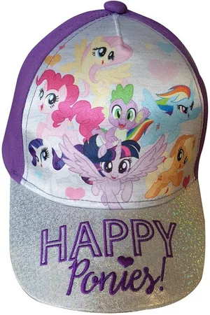 My Little Pony Baseball Cap Kinder Glitzer-Kappe Happy Ponies! - Verkäufer: Krocoworld