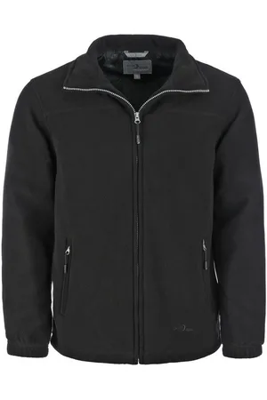 Blue Wave Fleecejacke (1-St) Herren Jacke Knut mit Futter - Strickjacke mit Stehkragen - Verkäufer: tomBrook GmbH