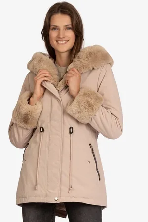 Kraimod Outdoorjacke im Bodypart und Kapuze mit Kunstpelz - Verkäufer: Lepetan