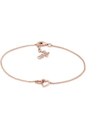 Elli Armband Herzen Verschlungen Lovely 925 Silber, Herz - Verkäufer: JULIE & GRACE GmbH