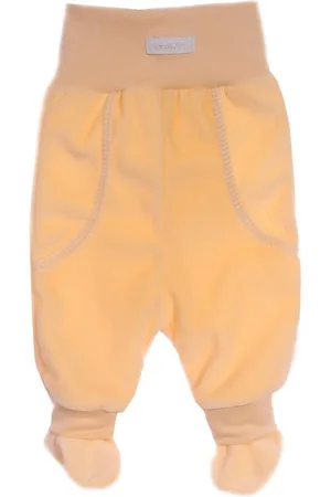 La Bortini Nickihose Hose mit Füßchen für Frühchen und Neugeborene Erstlingshose mit Fuß kuschelig weich, warm, creme, unisex, 44 46 50 56 62 neutral - Verkäufer: A&O Baby-und Kindermoden