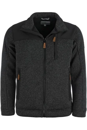 Blue Wave Fleecejacke Herren Jacke Fabrizio - Strickjacke Fleece mit Softshell-Besatz - Verkäufer: tomBrook GmbH
