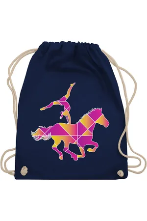 Shirtracer Turnbeutel Voltigieren Mädchen I Geschenk Voltigieren I Volti MädchenI Pferd I Pf, Pferd & Pferde - Verkäufer: