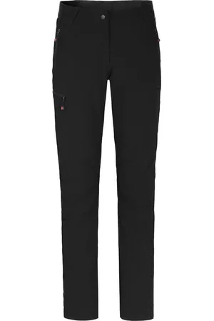 Bergson Outdoorhose RITAMÄKI COMFORT Damen Winter-Wanderhose, warm gefüttert, elastisch, Kurzgrößen, schwa - Verkäufer: