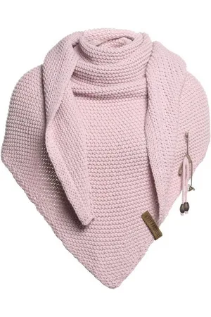 Knit Factory Schal Coco Dreiecksschals 190x85 cm Glatt Rosa, (1-St), Schal Strickschal Umhängetuch Tuch Strickware - Verkäufer: Bettklusiv GmbH
