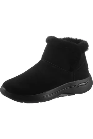 Skechers GO WALK ARCH FIT CHERISH Winterboots mit Fellimitat-Besatz