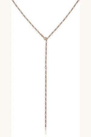 Elli Kette ohne Anhänger Y-Kette Figaro Basic Trend Verstellbar 925 Silber - Verkäufer: JULIE & GRACE GmbH