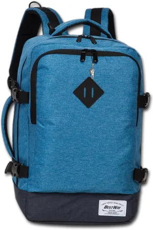 Bestway Cityrucksack blauer Tagesrucksack Bordgepäck (Businessrucksack), Herren, Damen Flugbegleiter, Businessrucksack Polyester, , Größe c - Verkäufer: Fit4Style Silberschmuck - IMPPAC
