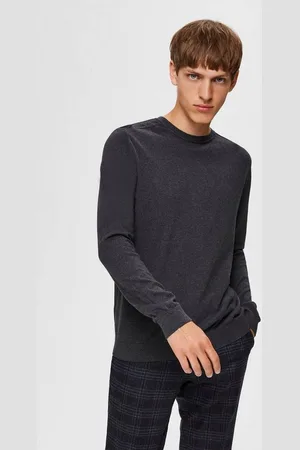 SELECTED Strickpullover SLHBERG CREW NECK NOOS