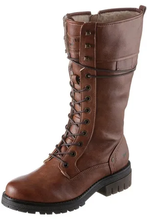 Mustang Winterstiefel, Stiefel, Langschaft-Stiefel mit variablen XS-Schaft