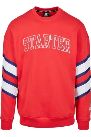 STARTER BLACK LABEL Rundhalspullover Herren Starter Team Front Crew (1-tlg)