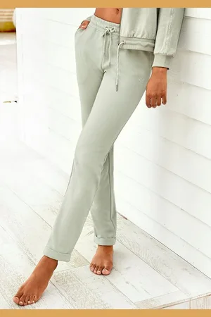 H.I.S Sweathose Schlupfhose mit kleinem Aufschlag am Saum, Loungewear