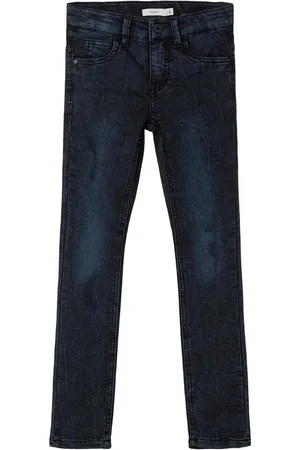 NAME IT Skinny-fit-Jeans Skinny Fit Jeans für Jungen in schwarz - Verkäufer: Schnubby-de