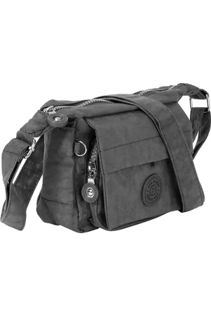 Bag Street Handtasche Damen Handtasche Abendtasche (Handtasche), Damen, Jugend Tasche aus Crinkle Nylon in , ca. 17cm Breite - Verkäufer: Fit4Style Silberschmuck - IMPPAC