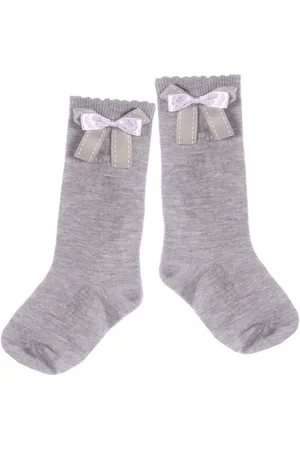 La Bortini Kniestrümpfe Kniestrümpfe in Socken für Baby und Kinder Strümpfe elastisch, weich, mit Schleifchen - Verkäufer: A&O Baby-und Kindermoden