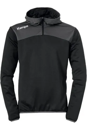 Kempa Kapuzensweatjacke EMOTION 2.0 QUARTER ZIP HOODY /anthra - Verkäufer: Sportdirekt