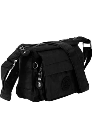 Bag Street Handtasche Damen Handtasche Abendtasche (Handtasche), Damen, Jugend Tasche aus Crinkle Nylon in , ca. 17cm Breite - Verkäufer: Fit4Style Silberschmuck - IMPPAC