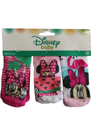 Disney Socken Minnie Maus Baby Socken Strümpfe 3er Pack f (3-Paar) - Verkäufer: Krocoworld