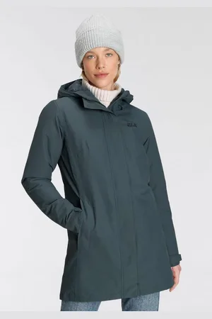 Jack Wolfskin Parka KIOLA Winddicht & Wasserabweisend & Atmungsaktiv