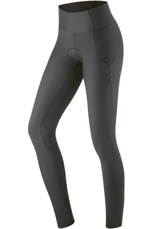 Gonso Fahrradhose Essential Tight Cargo SC W Damen Radhose lang mit Sitzpolster, Radlerhose mit Taschen, Tight Fit